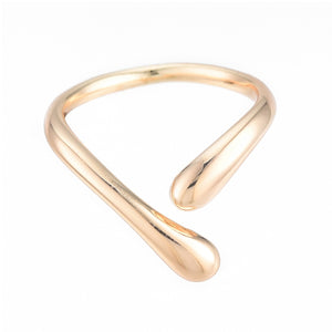 Teardrop Cuff Ring